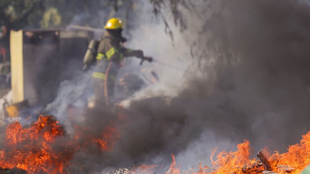 Incendio en colonia Bella Vista obliga a evacuación de vecinos; bomberos investigan si fue provocado