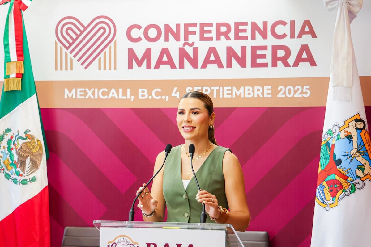 Destaca gobernadora acciones federales que impactan positivamente en BC
