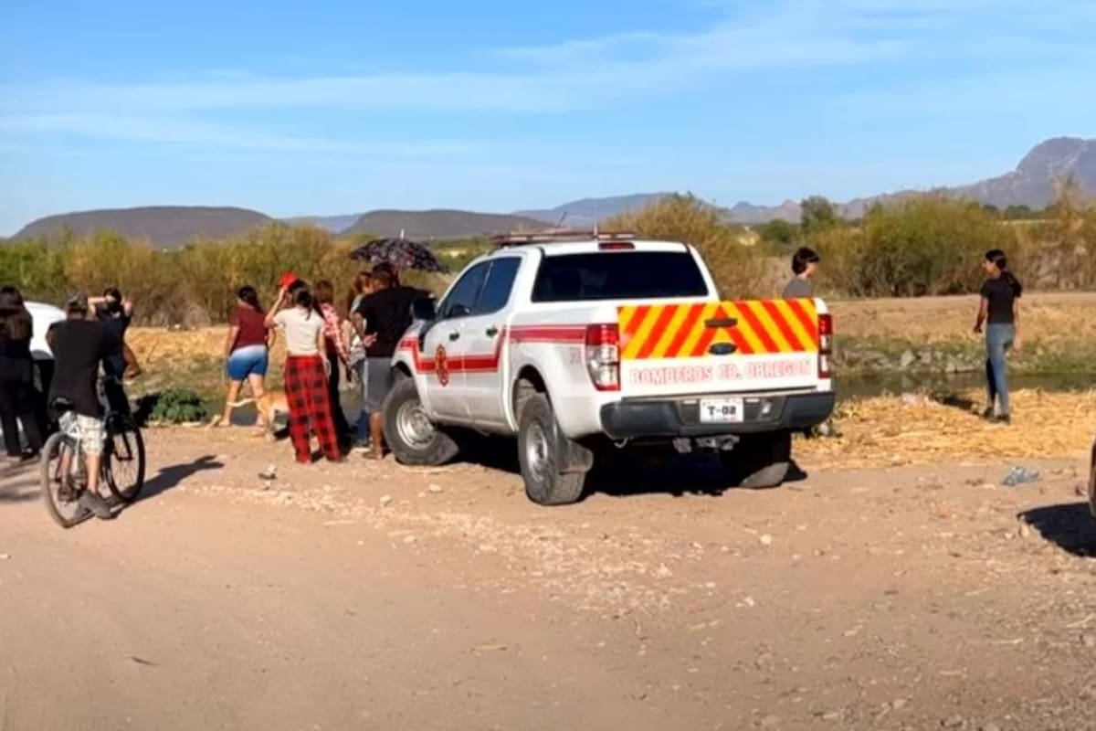 Muere menor de 14 años ahogado en el Canal Bajo en Cajeme