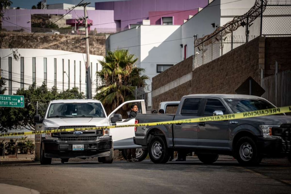 El hallazgo fue reportado alrededor de las 07:36 horas mediante una llamada al 911. Foto: Border Zoom