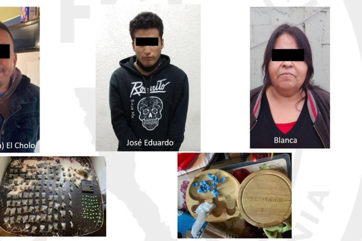 Detuvieron a tres presuntos narcomenudistas con droga