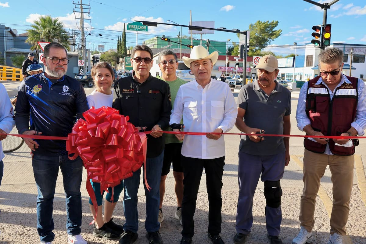 Destaca gobernador Durazo que el Gobierno estatal logró resolver demanda histórica de estudiantes de Nogales con nuevo puente