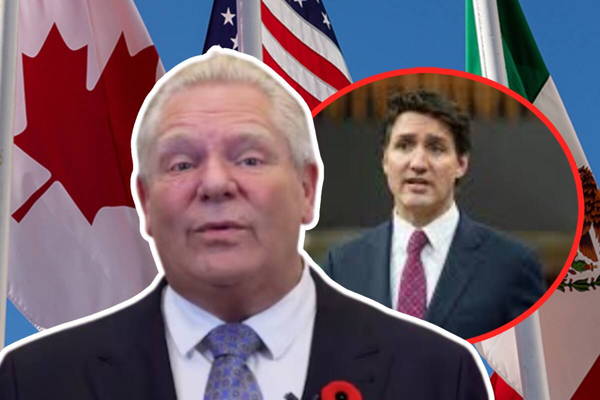 Doug Ford, primer ministro de Ontario busca excluir a México del T-MEC; ¿qué opina Justin Trudeau?