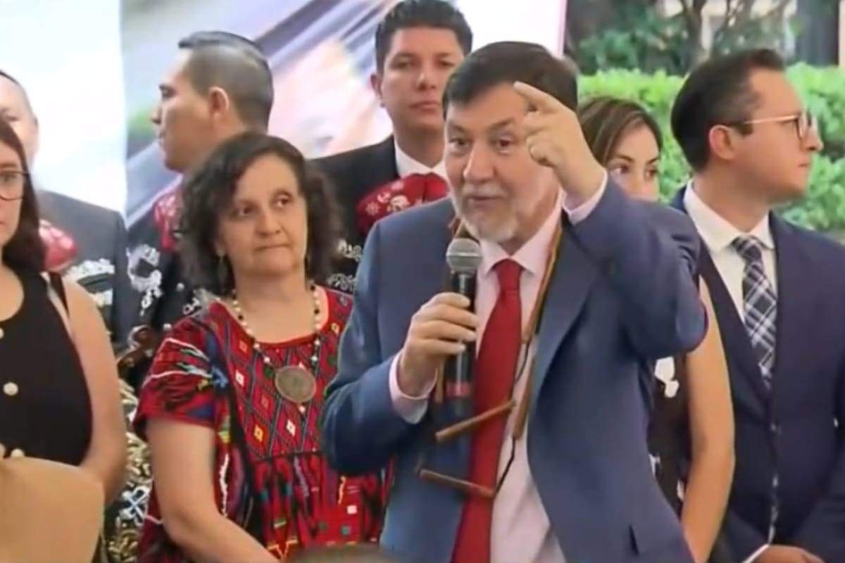 “Nunca soñé con ella, nunca aspiré por ella”, reveló Noroña en su último informe como presidente de la Mesa Directiva del Senado