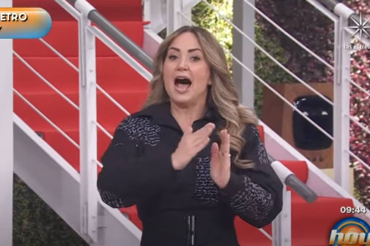 Andrea Legarreta llama machistas a conductores de "Hoy"
