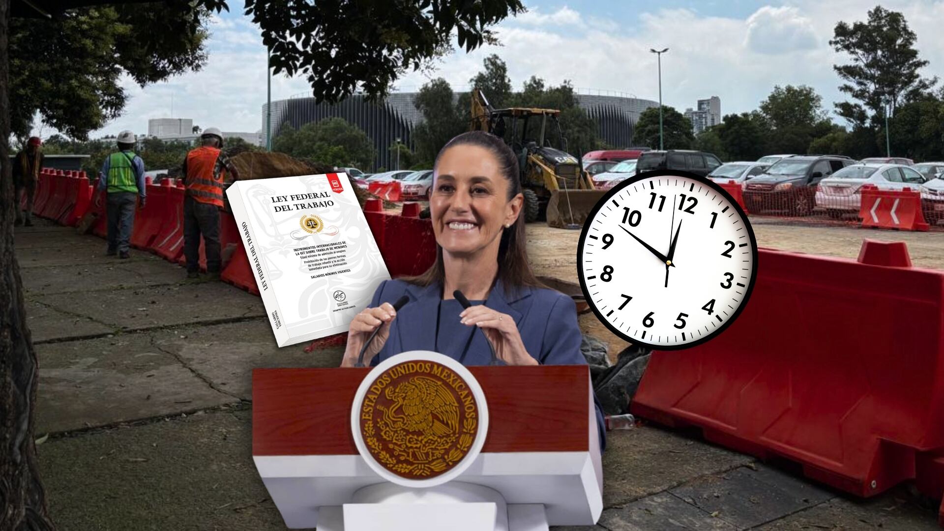 Avanza debate por reducción de jornada laboral a 40 horas en Cámara de Diputados. Foto: Especial