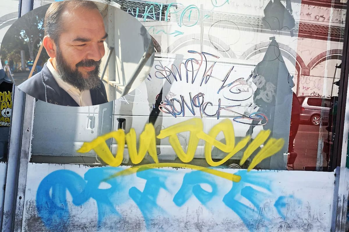 Graffiti y daños en espacios públicos afectan a la Zona Centro de Ensenada