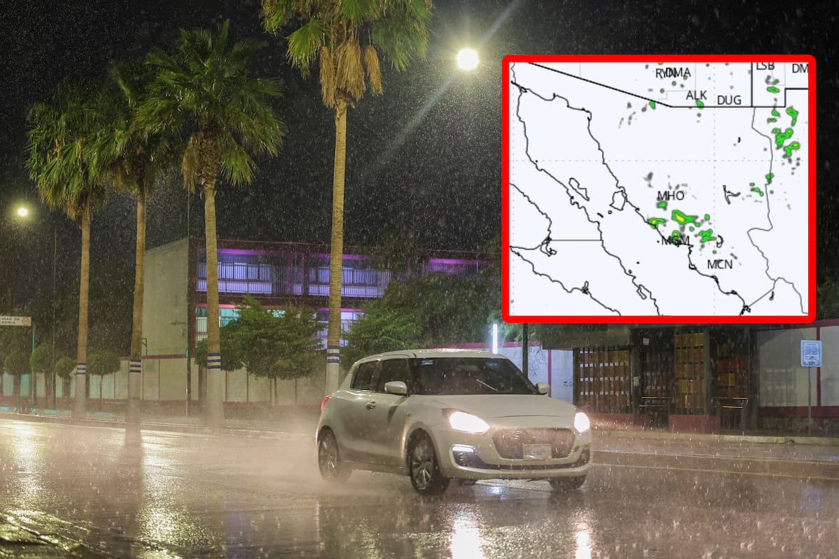 Podría llover esta tarde en Hermosillo; también se acerca un frente frío