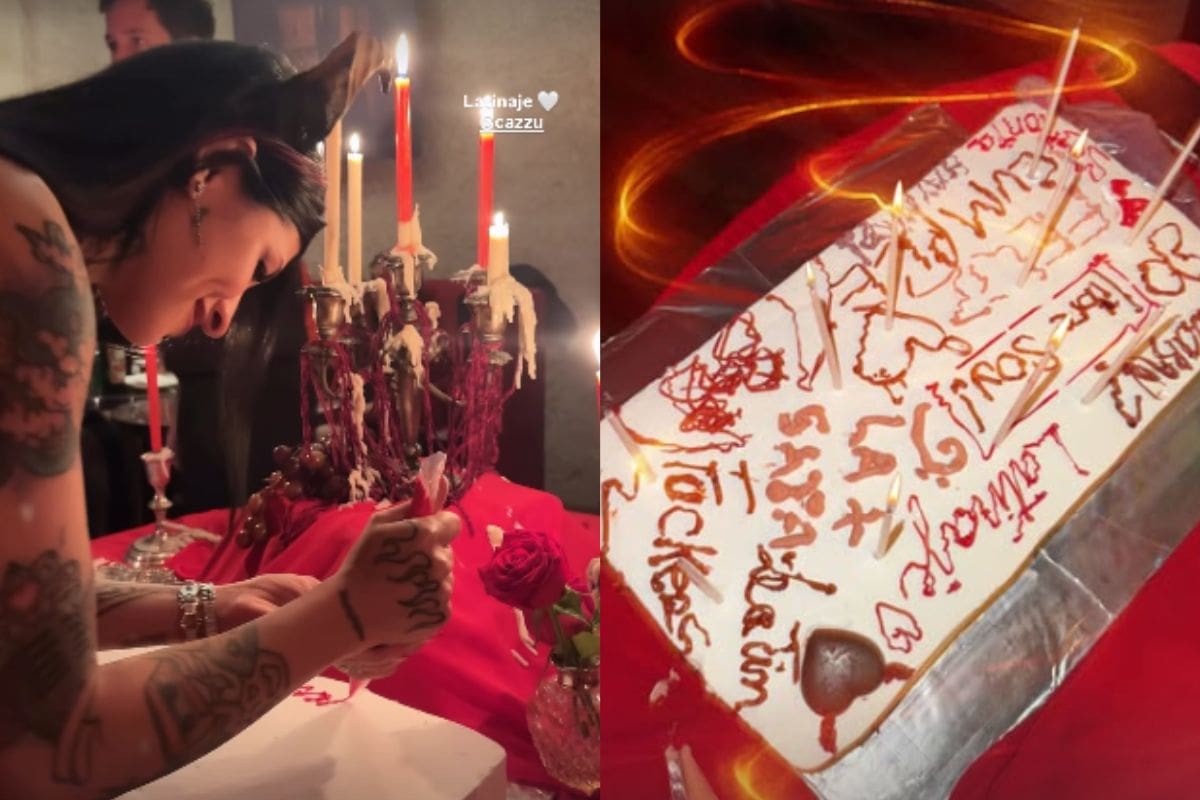 Cazzu celebra su cumpleaños 32 | Instagram @melanieantondef