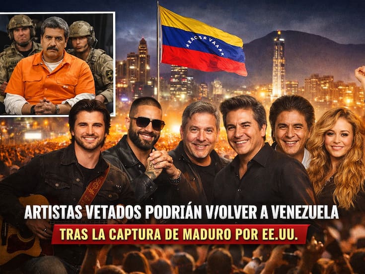 Artistas vetados por el chavismo podrían regresar a Venezuela tras la detención de Nicolás Maduro por Estados Unidos