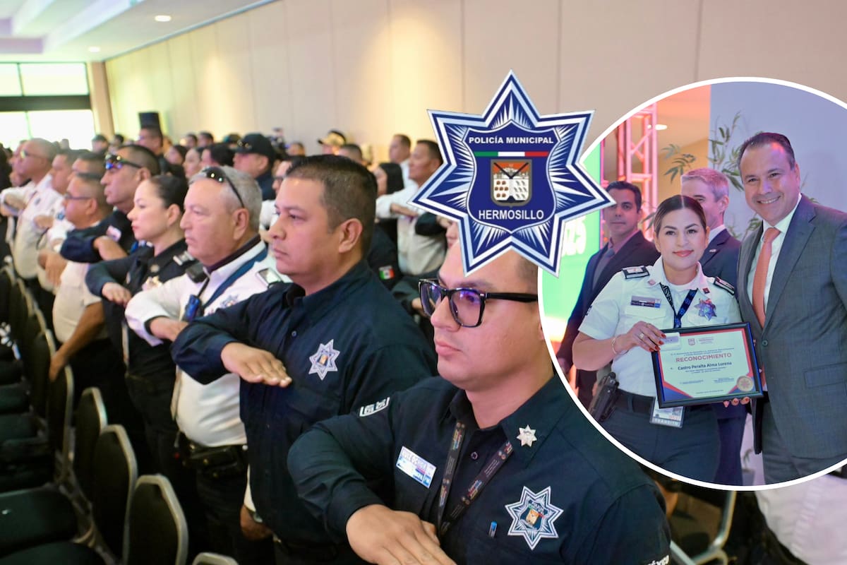 “Ser policía es un compromiso de vida”: Alcalde Astiazarán reconoce a elementos de seguridad de Hermosillo