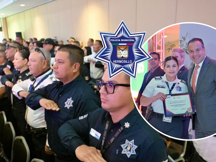 “Ser policía es un compromiso de vida”: Alcalde Astiazarán reconoce a elementos de seguridad de Hermosillo