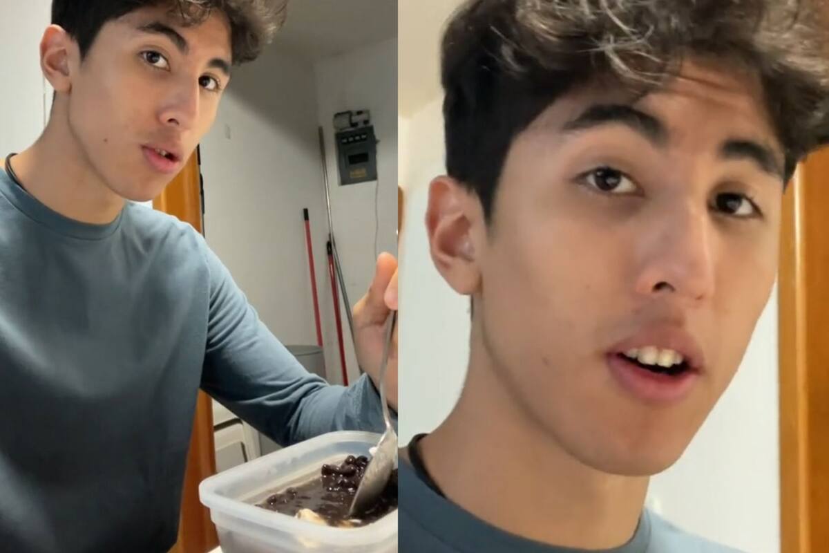 Tiktoker lleva 2 semanas desayunando frijoles todos los días; descubre cuál es la razón