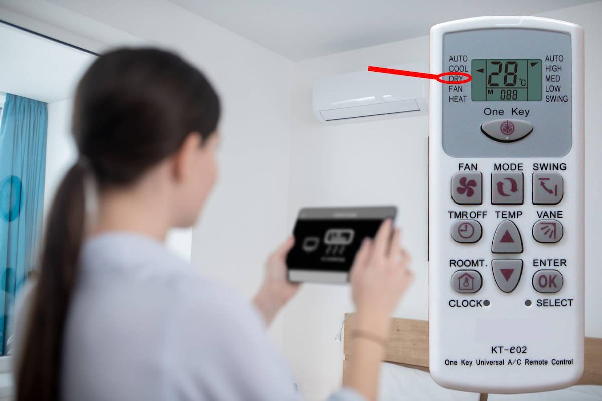 Expertos dicen que esta función en el aire acondicionado puede consumir mucho menos electricidad, pero solo se recomienda usarlo cuando el ambiente tiene mucha humedad
