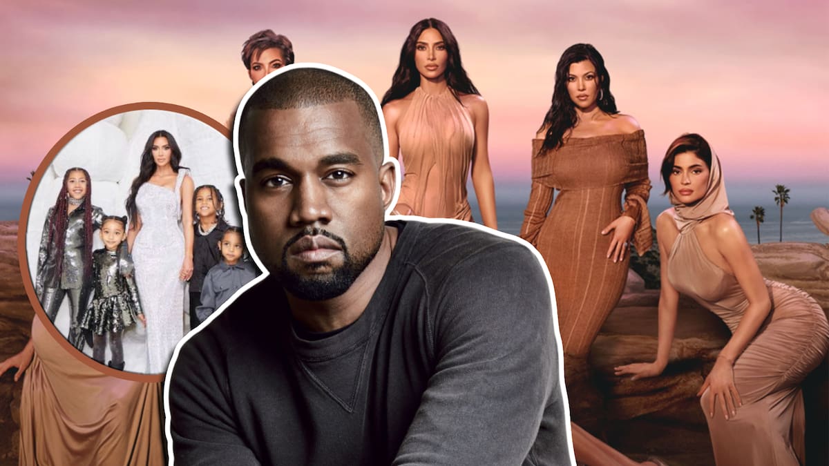 Kanye West reclama más derechos sobre sus hijos y desafía a los Kardashian. / Foto: Especial
