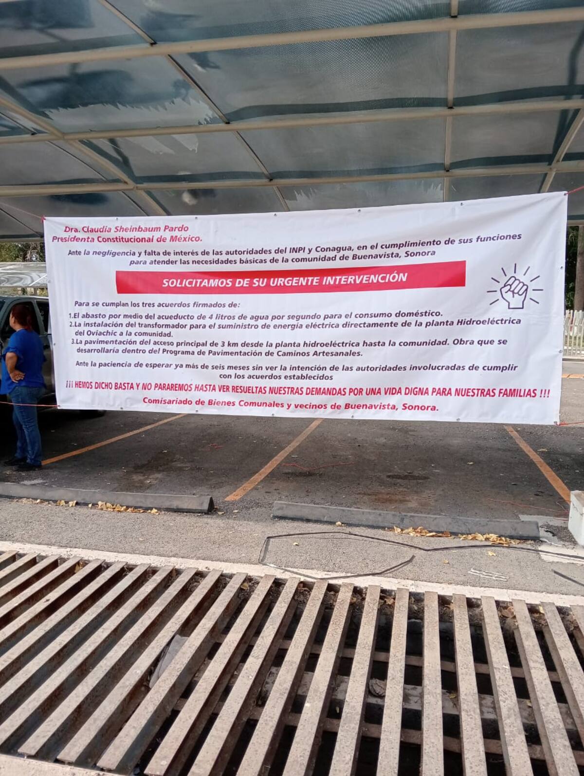 El comisariado Jesús Martínez destacó que el movimiento es comunitario y busca soluciones concretas. Foto: Mayra Echeverría