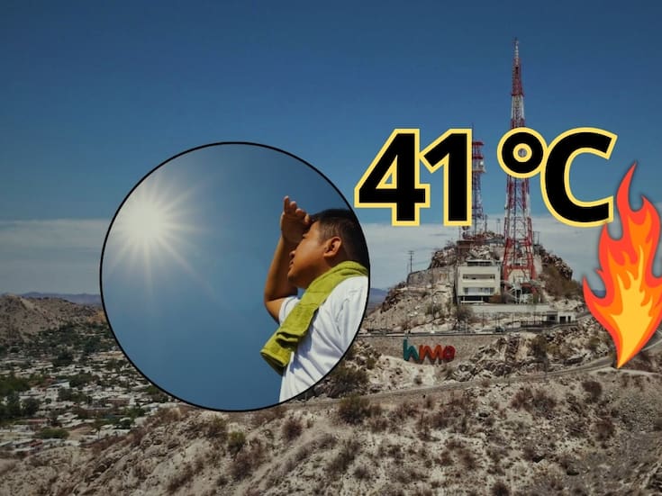 Calor en Hermosillo rompe récord histórico por segundo día consecutivo, con 41 °C en el Aeropuerto y 39 °C en la ciudad este jueves 26 de febrero