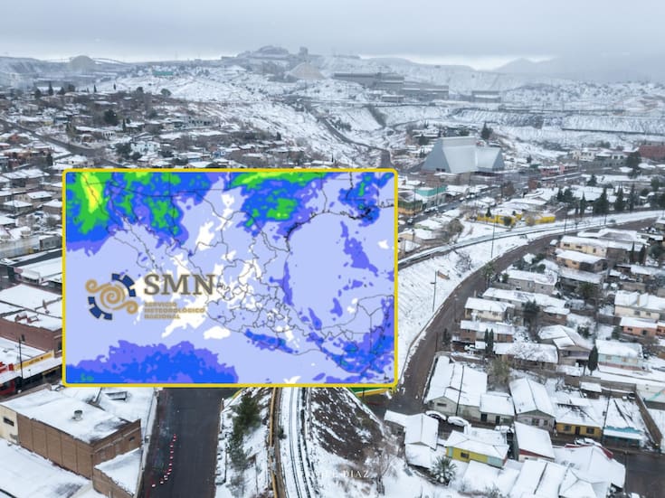 SMN alerta por caída de nieve y fuertes lluvias para este miércoles y mañana jueves en estas ciudades; frente frío 15 bajará las temperaturas a -10 °C en algunas partes