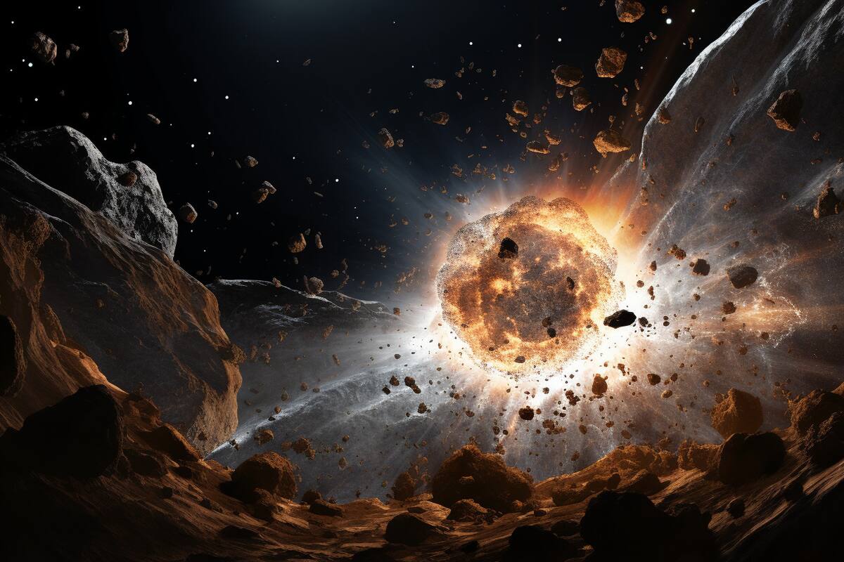 ¿Qué sucedería si el asteroide 2024 YR4 impacta directo en la Luna?, Esto dice la IA