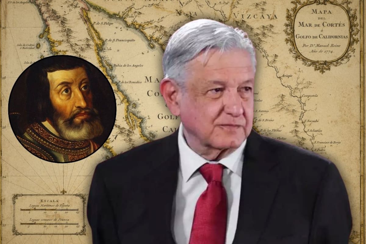 “¡Qué Mar de Cortés ni que nada!”: así fue la propuesta de AMLO para cambiar el nombre del Golfo de California como parte de una serie de acciones simbólicas impulsadas por su administración para reducir referencias ligadas al periodo colonial español