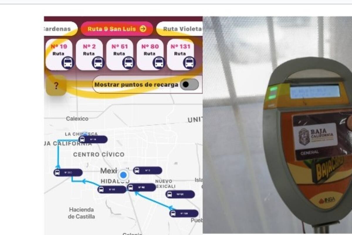 Solo 60 unidades de transporte público en Mexicali aceptan pago de QR: IMOS
