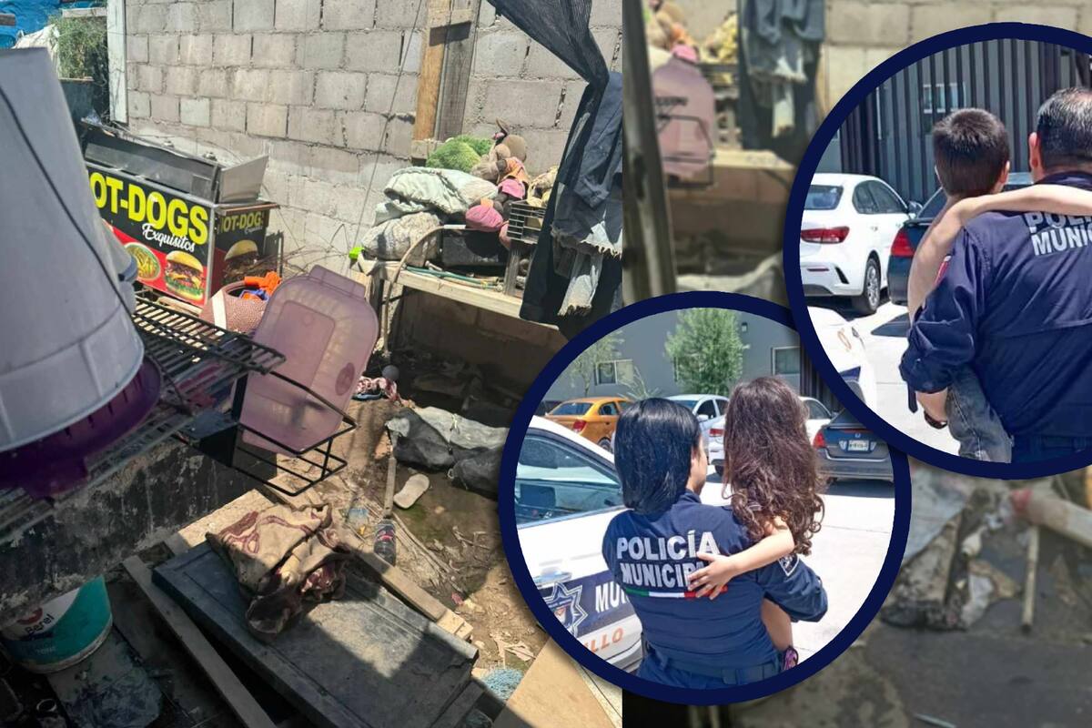 Dos niños rescatados de casa en condiciones deplorables: estaba sucia y con derrames de aguas negras