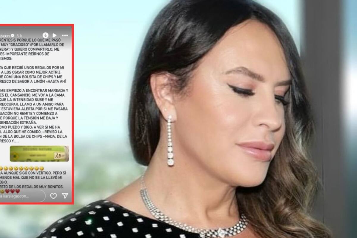 Karla Sofía Gascón revela que fue drogada tras los Premios Oscar 2025 con un regalo