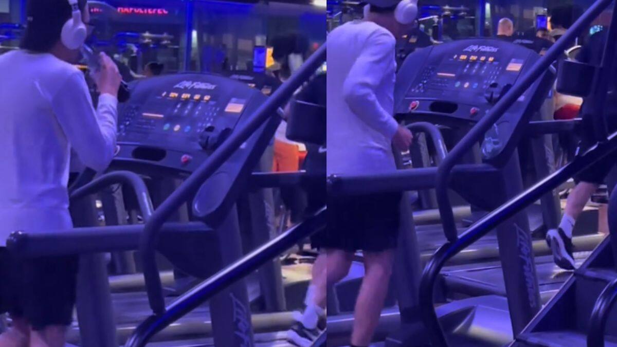 “Hay gente que no entiende la vibra”: Hombre hace ejercicio en la caminadora mientras se bebe un refresco