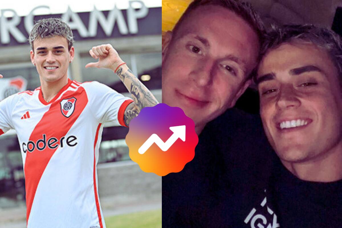 FOTO: Jugador de River Plate aclara su sexualidad en sus redes sociales tras foto viral con su 'mejor amigo'
