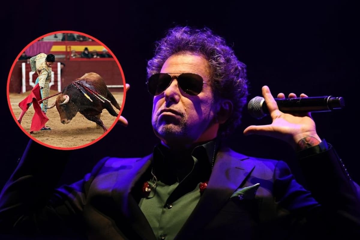 Andrés Calamaro defiende las corridas de toros y abandona el escenario tras ser abucheado por el público