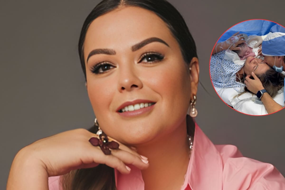 Mariana Echeverria comparte video inédito del nacimiento de su hijo