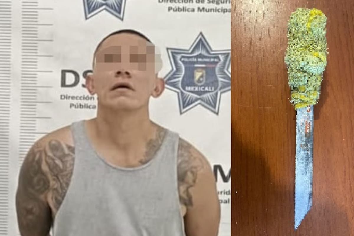 Cae en el Centro con arma prohibida; tenía orden de aprehensión por narcomenudeo