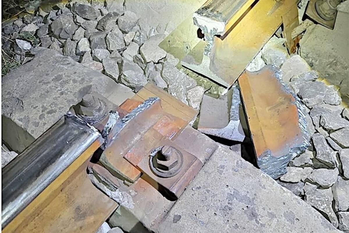 Sabotaje ferroviario en Guanajuato: alertan por cortes de riel con oxicorte para descarrilar trenes de carga