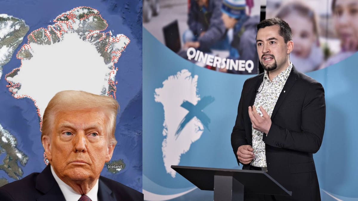 Sin embargo, Egede reafirmó que solo los groenlandeses tienen derecho a decidir sobre el destino de la isla. Foto: EFE / Capture / Especial.