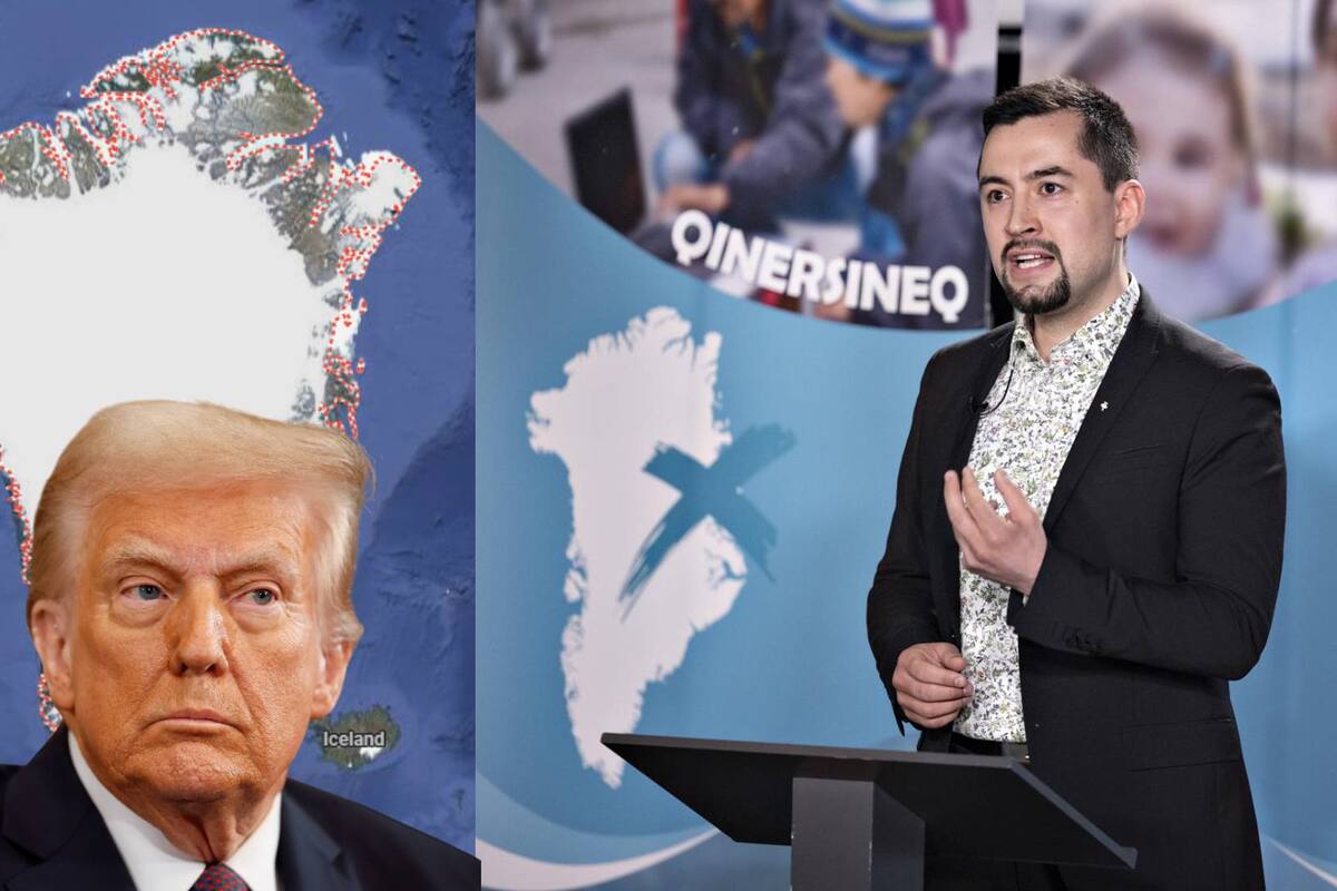 Groenlandia da el siguiente paso, tras insistencia de Trump de querer comprar la isla