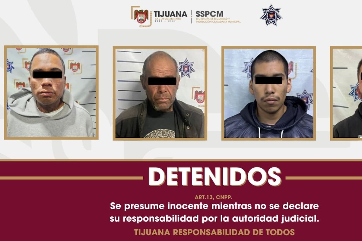 Detienen a cuatro por delitos contra la salud en distintos puntos de la ciudad