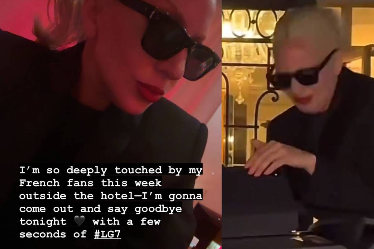 Lady Gaga comprarte primer adelanto de su nuevo álbum en París