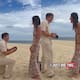 Hombre se hace del baño al pedir matrimonio frente a decenas de personas y el incómodo momento se vuelve viral (VIDEO)