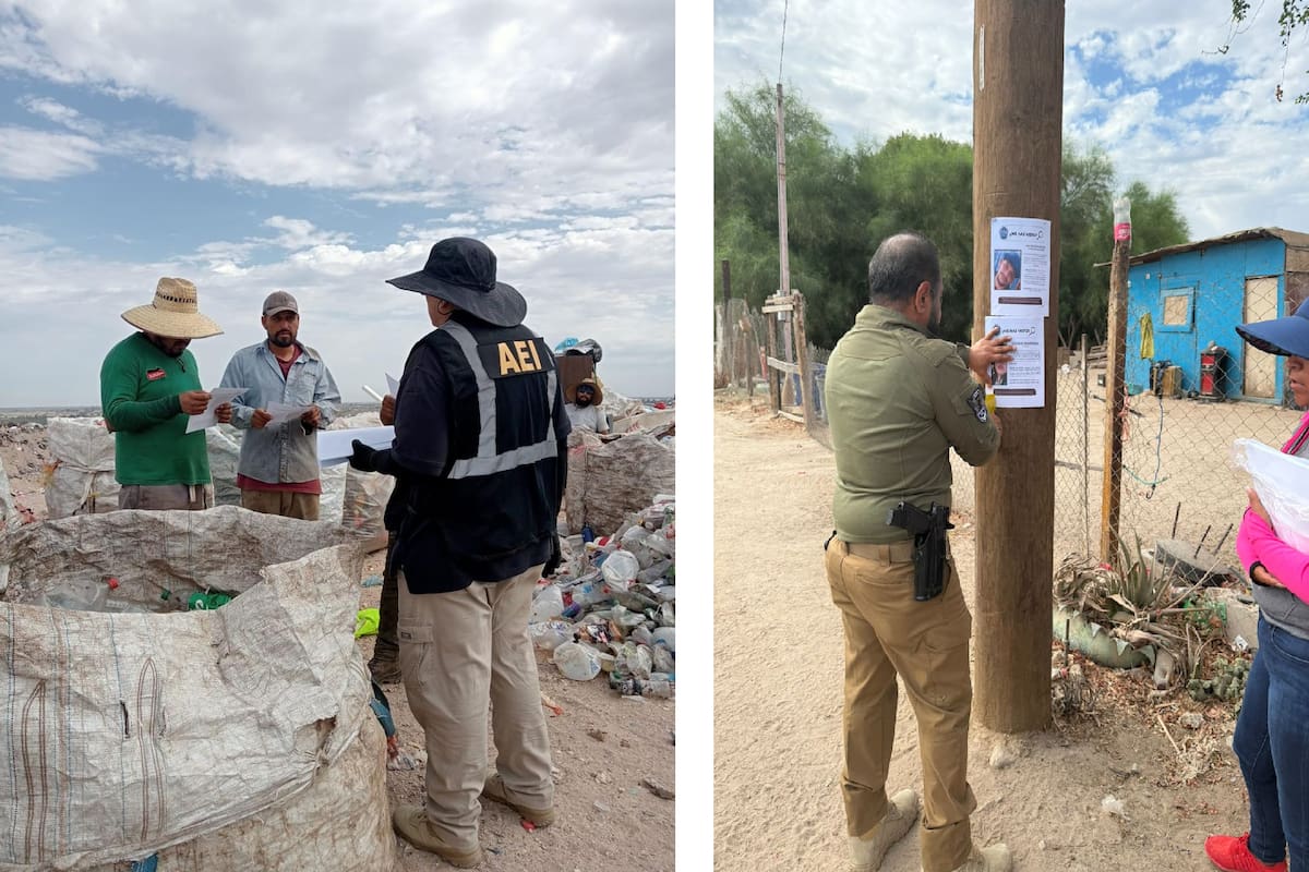 “Rastrillan” el Valle de Mexicali en busca de la hija de mujer asesinada