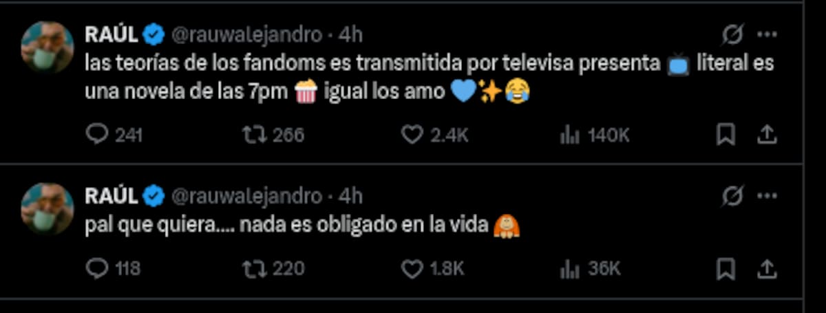 Rauw Alejandro | Cuenta de X: @rauwalejandro