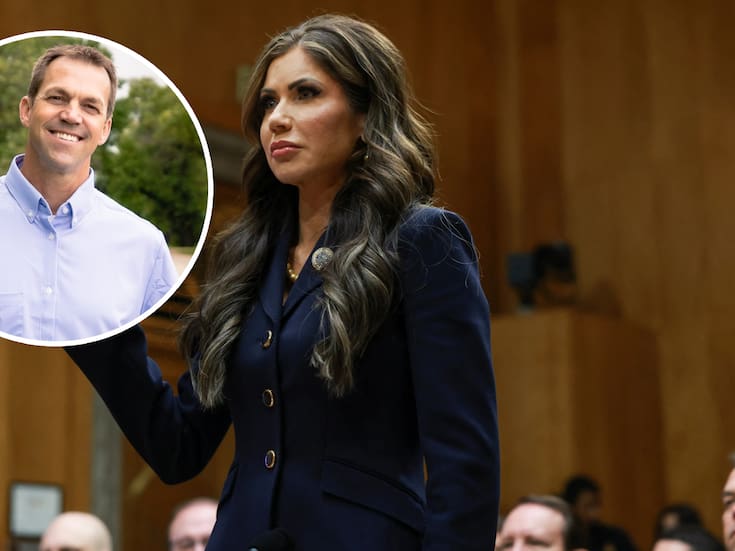 Familia del esposo de Kristi Noem declaró tras el escándalo que la liga con su compañero de Departamento de Seguridad Corey Lewandowski
