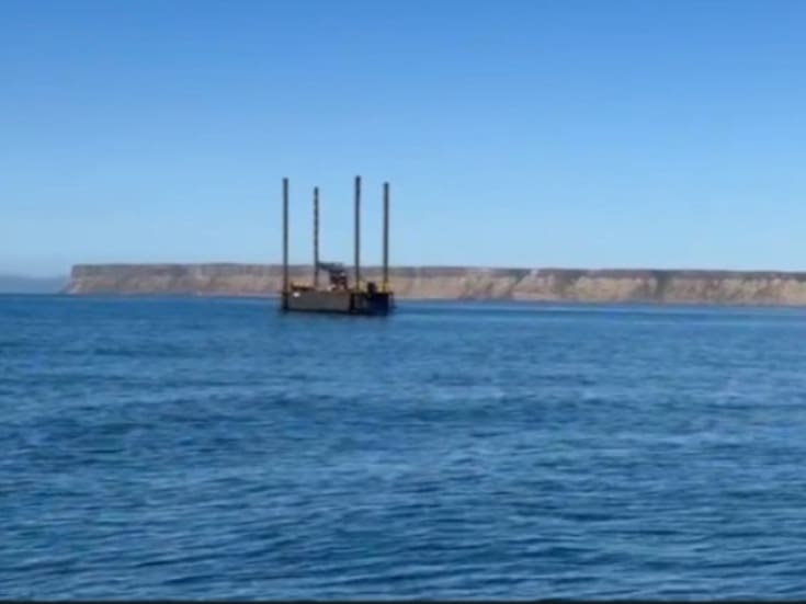 Pescadores de Punta Colonet denuncian instalación de plataforma