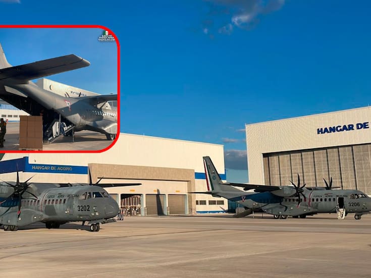 Fuerza Aérea despliega aeronaves para llevar ayuda humanitaria a familias afectadas por lluvias en Veracruz