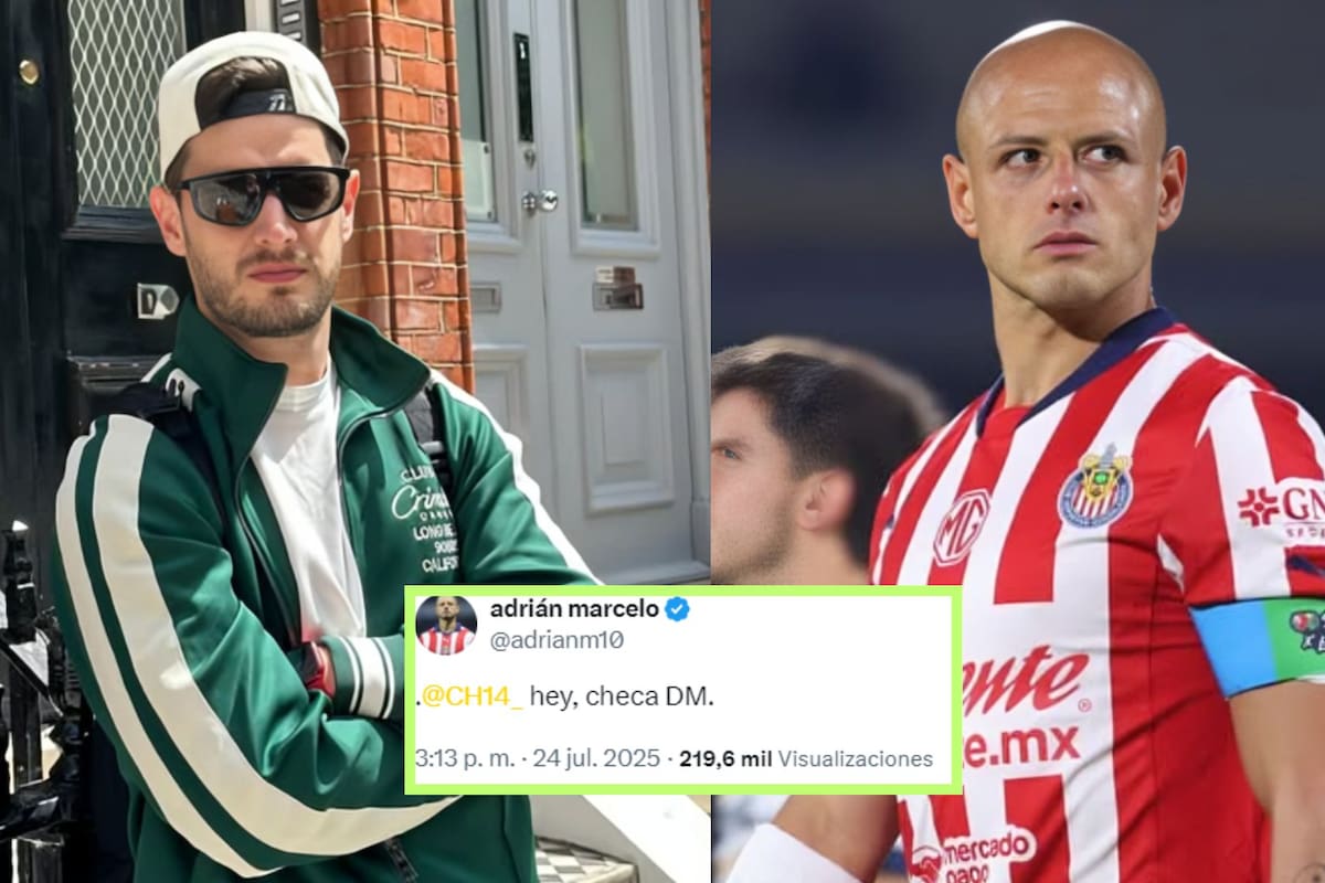 “Te dejé un DM”: Adrián Marcelo causa polémica al invitar públicamente a Chicharito Hernández a colaborar