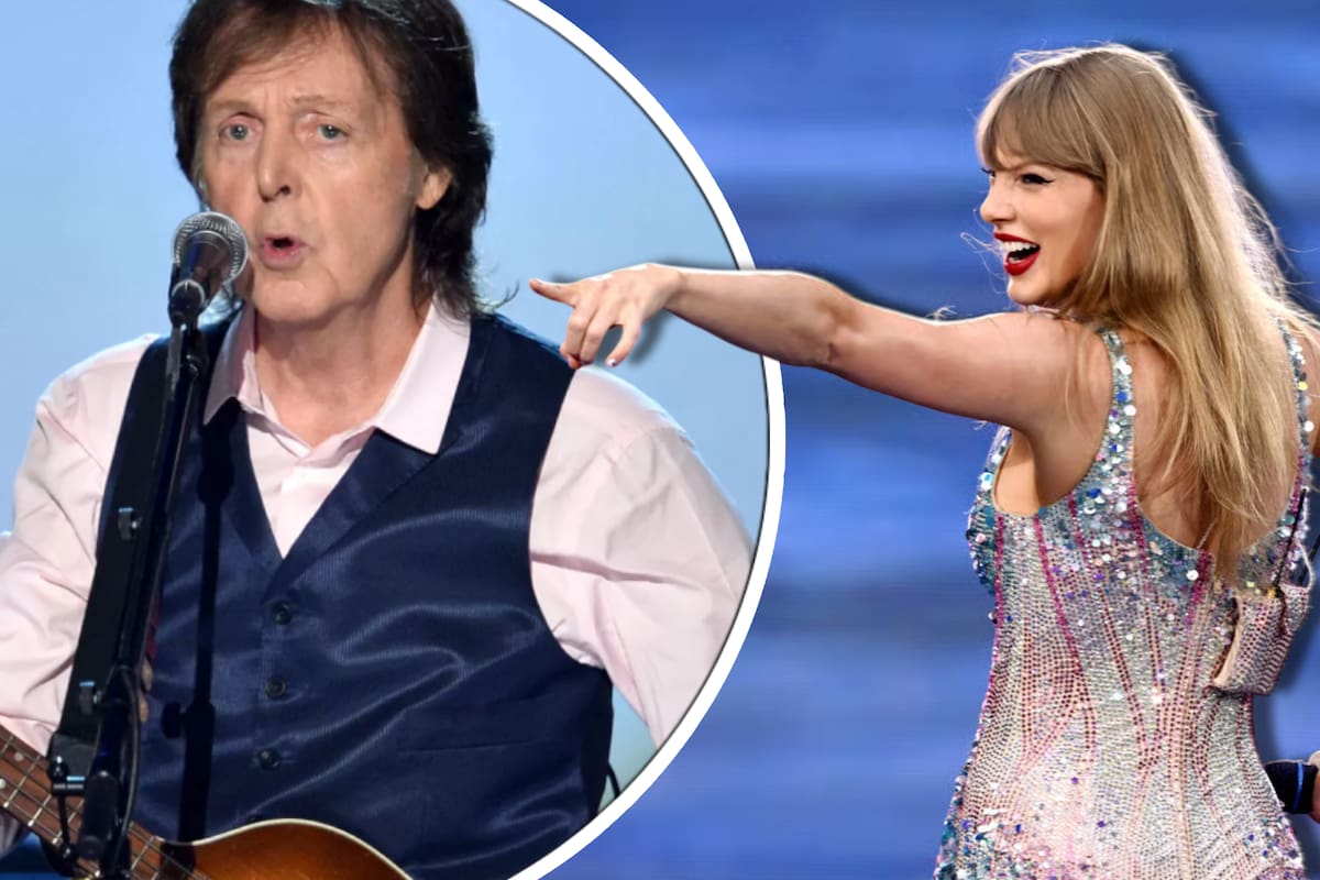 Esta es la canción de Paul McCartney inspirada en Taylor Swift
