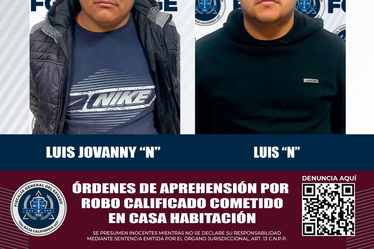 Caen dos buscados por robo en San Felipe