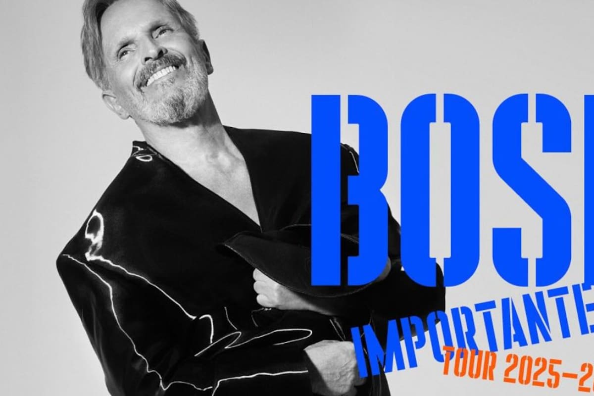 Miguel Bosé regresa a México con su gira ‘Bosé Importante Tour’