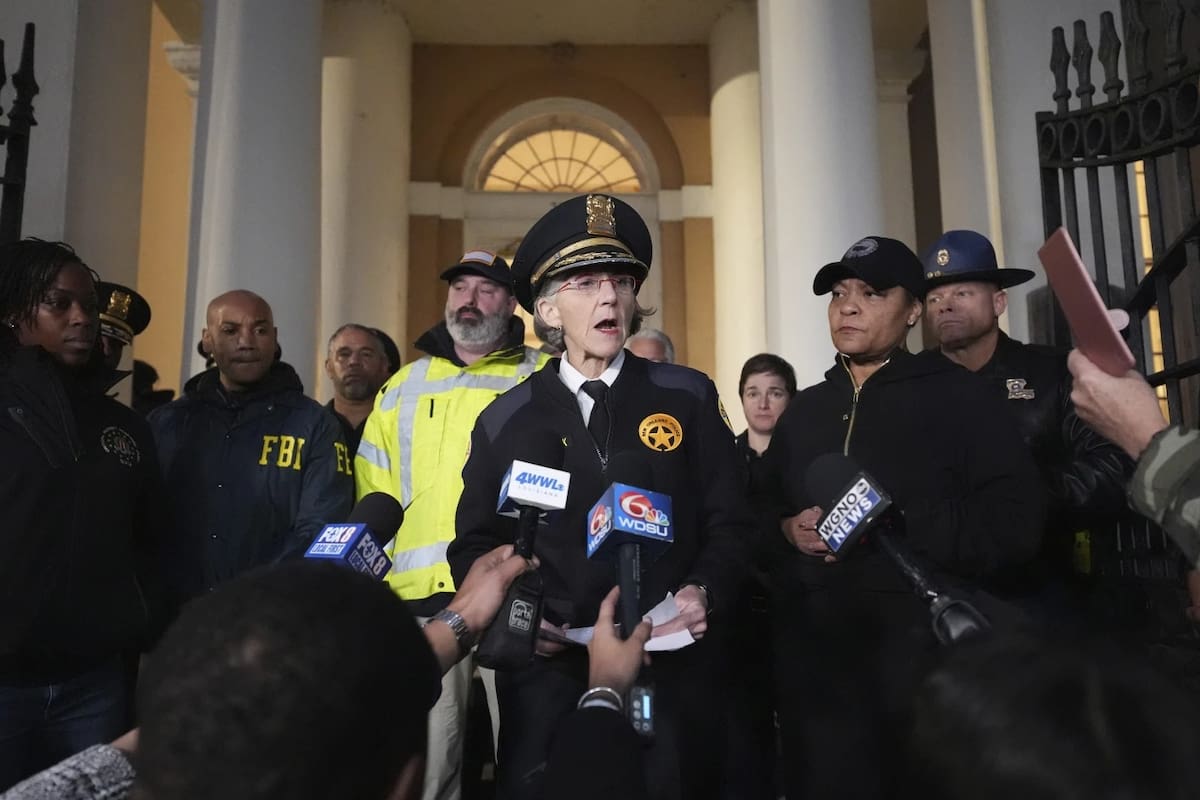 Autoridades investigan atropellamiento masivo en Nueva Orleans. | Crédito: AP