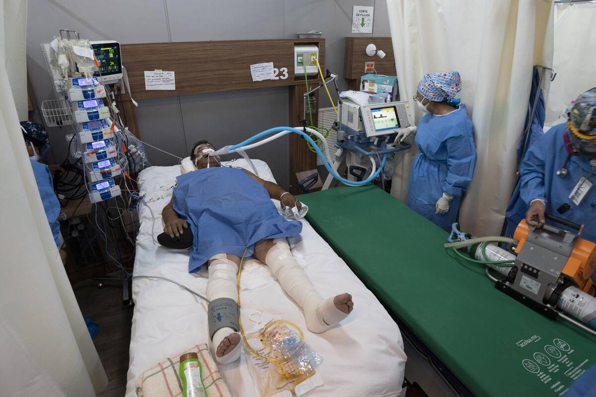 94% de los intubados por Covid-19 no están vacunados