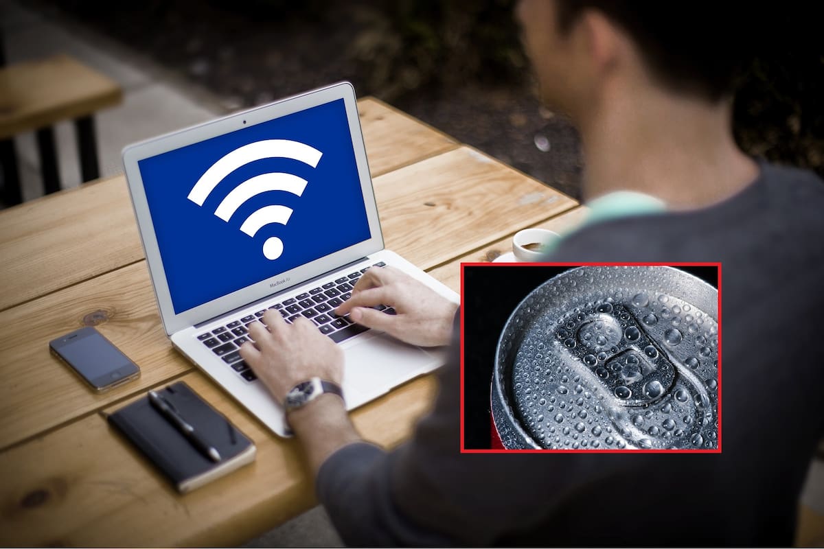 ¿Sabías que puedes potenciar la señal de WiFi con una lata?